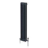 Radiateur Traditionnel à Triple Colonne – 1800 x 202 mm – Gris Anthracite