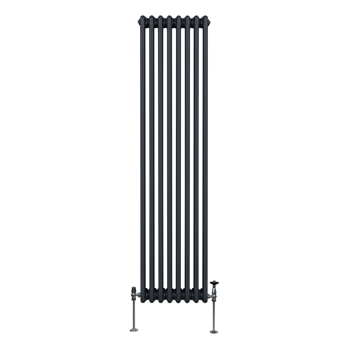 Radiateur Traditionnel à Triple Colonne – 1800 x 382 mm – Gris Anthracite