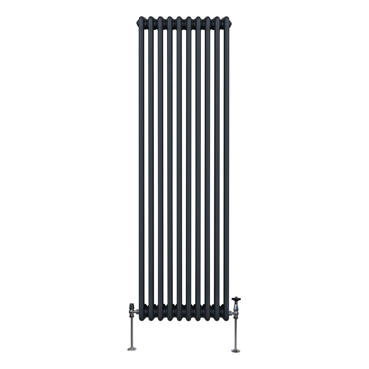 Radiateur Traditionnel à Triple Colonne – 1800 x 472 mm – Gris Anthracite