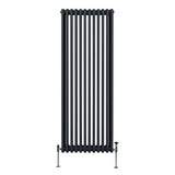 Radiateur Traditionnel à Triple Colonne – 1800 x 562 mm – Gris Anthracite