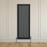 Radiateur Traditionnel à Triple Colonne – 1800 x 562 mm – Gris Anthracite