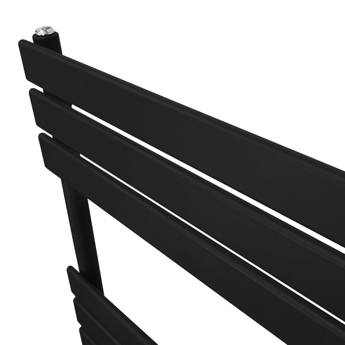 Radiateur Sèche-Serviettes à Panneau Plat – 1200mm x 500mm – Noir