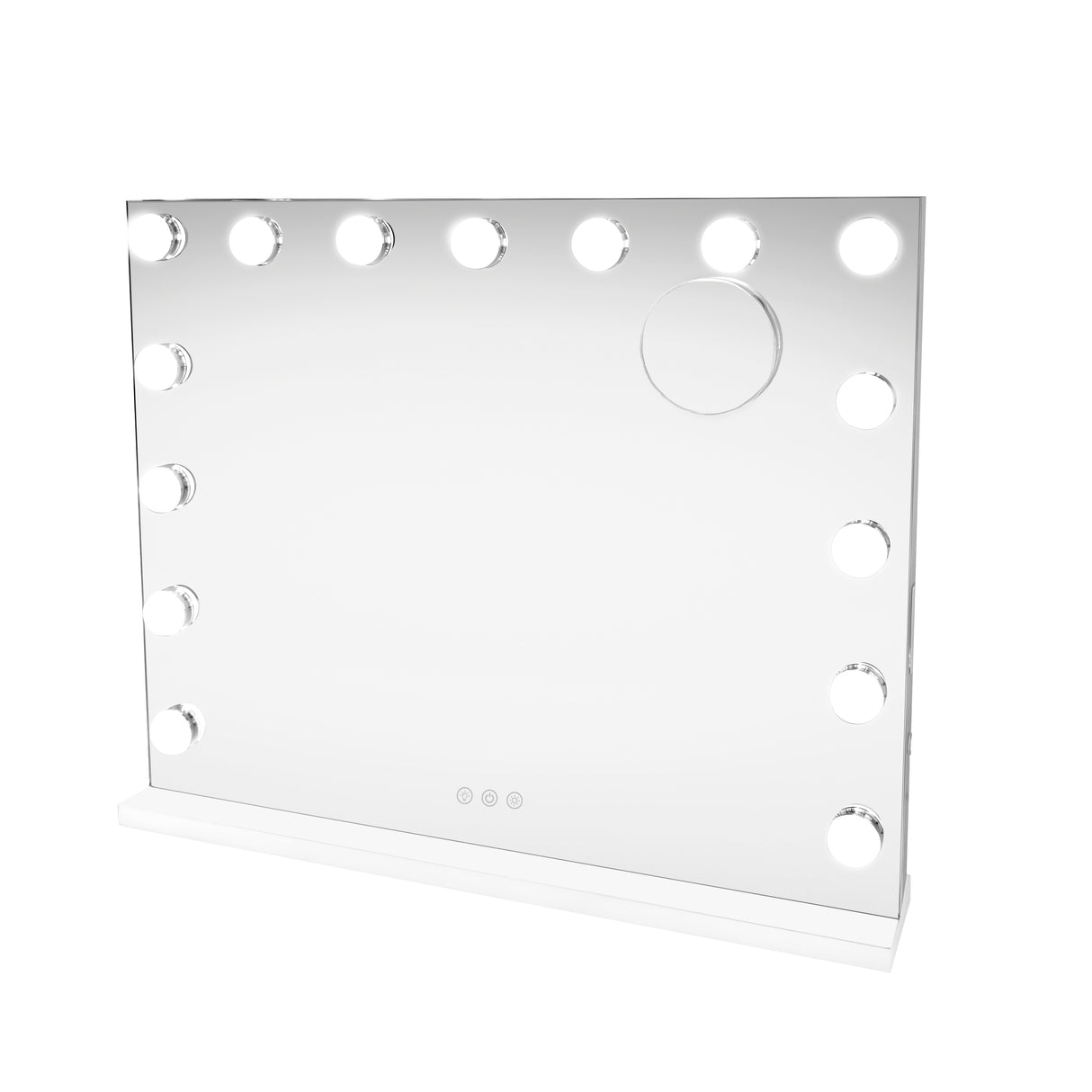 Miroir LED Bluetooth - 58 x 46cm