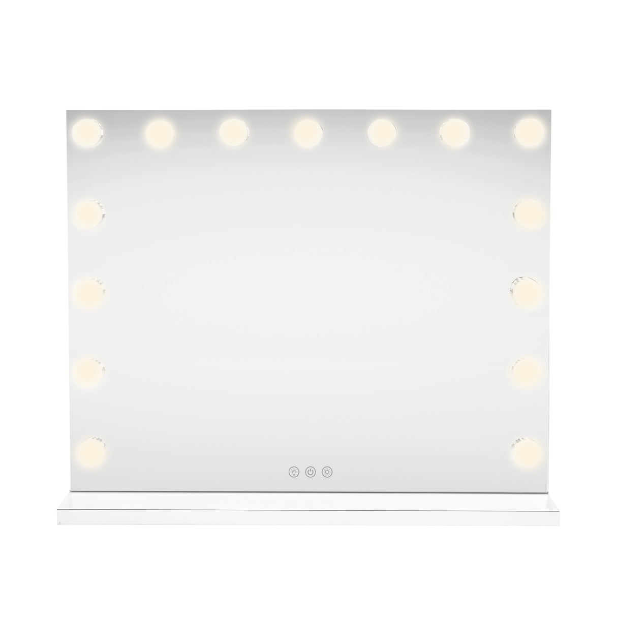 Miroir LED Bluetooth - 58 x 46cm