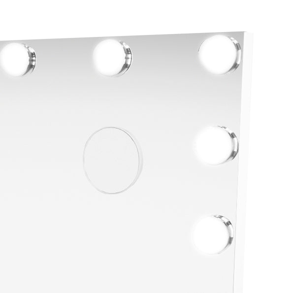 Miroir LED Bluetooth - 80 x 60cm