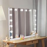 Miroir LED Bluetooth - 80 x 60cm