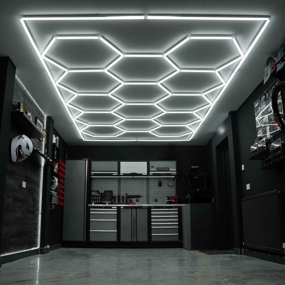 Plafonnier LED Hexagonal