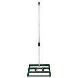 Ensemble 2-en-1 Scarificateur et Niveleur de Pelouse de 50 cm - Vert