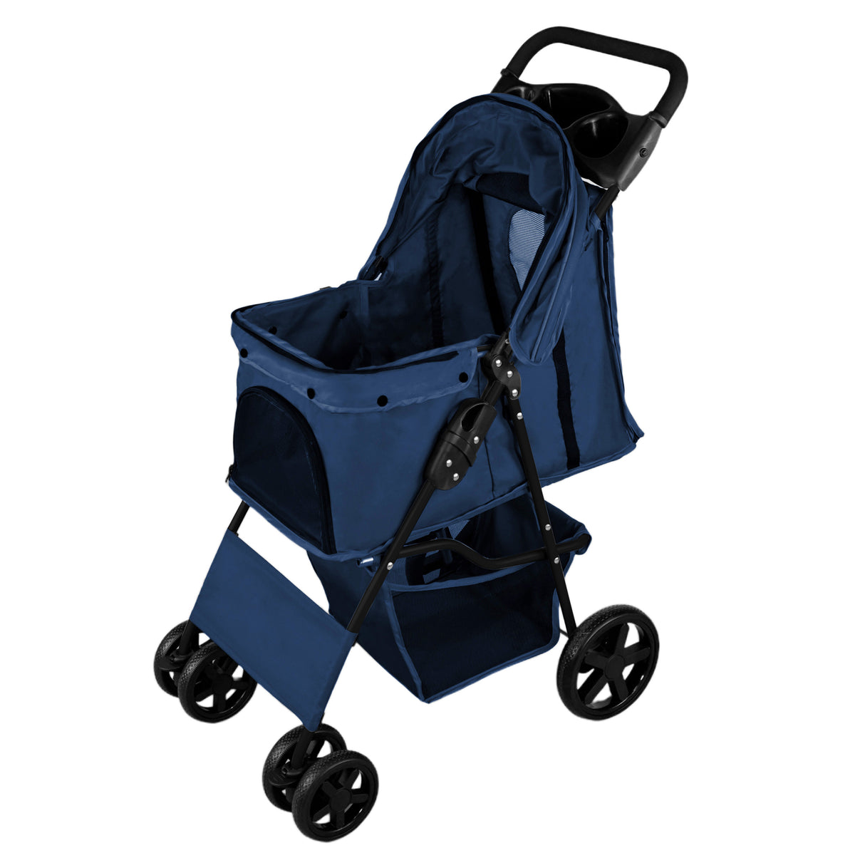 Poussette pour Animal de Compagnie – Bleu