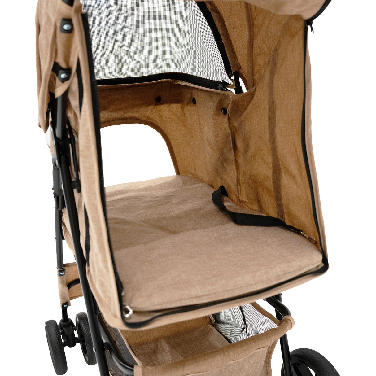 Poussette pour Animal de Compagnie – Beige