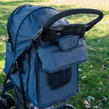 Sac Caddy pour Poussette pour Animaux de Compagnie Bleu Marine