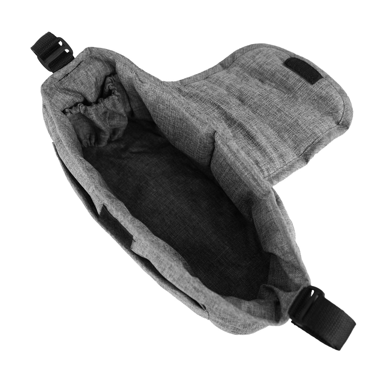 Sac Caddy pour Poussette pour Animaux de Compagnie Gris tissé