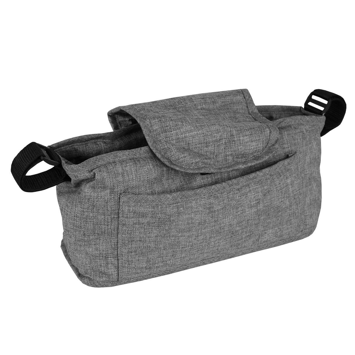 Poussette pour Animal de Compagnie et Sac Caddy – Gris tissé