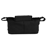 Sac Caddy pour Poussette pour Animaux de Compagnie Noir