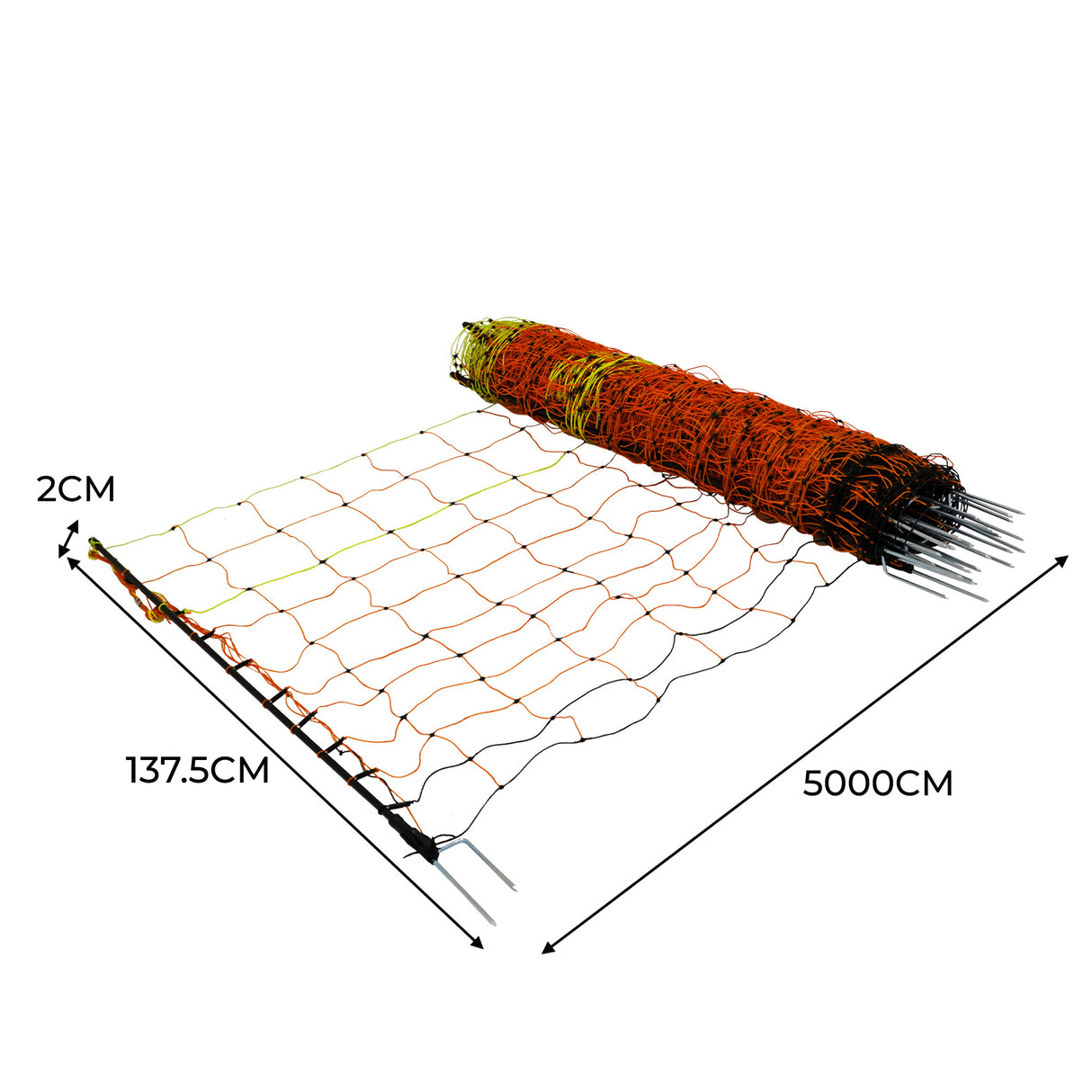 Filet Électrifiable Pour Volaille 50 M