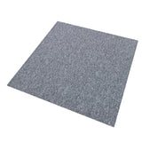 Dalle de Moquette Couleur Gris Platine , 40 Dalles de 50cm x 50cm (10m²)