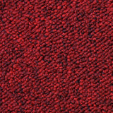 40 x Dalles de Moquette Rouge Écarlate 10m2