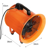 MAXBLAST Ventilateur Industriel 300mm 550W avec conduit de 12m