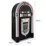 Juke-box Tourne-Disque & Porte-CD INCLUS