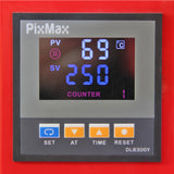 PixMax Presse à Chaud 50cm x 50cm à Plat