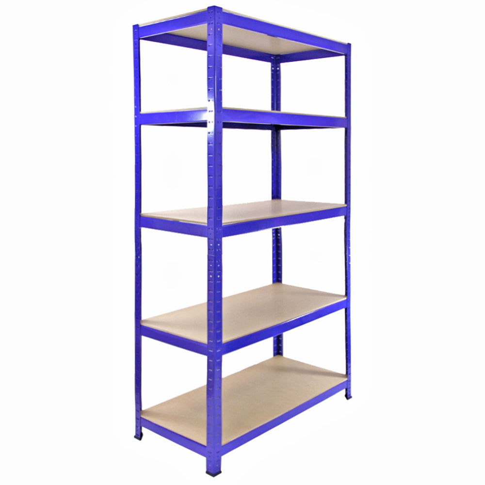 Monster Racking 10 Rayonnages T-Rax en Acier Sans Boulons Bleus 90cm x 45cm x 182,5cm