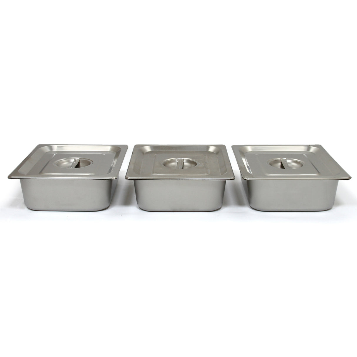 KuKoo Vitrine Bain Marie Professionnel à 3 Bacs