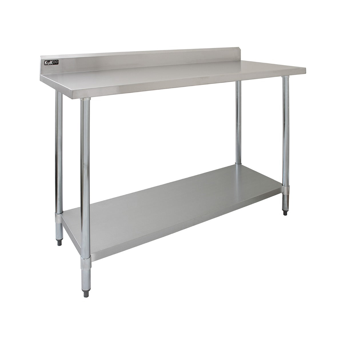 Table de Travail pour Cuisine en Inox - 120 cm