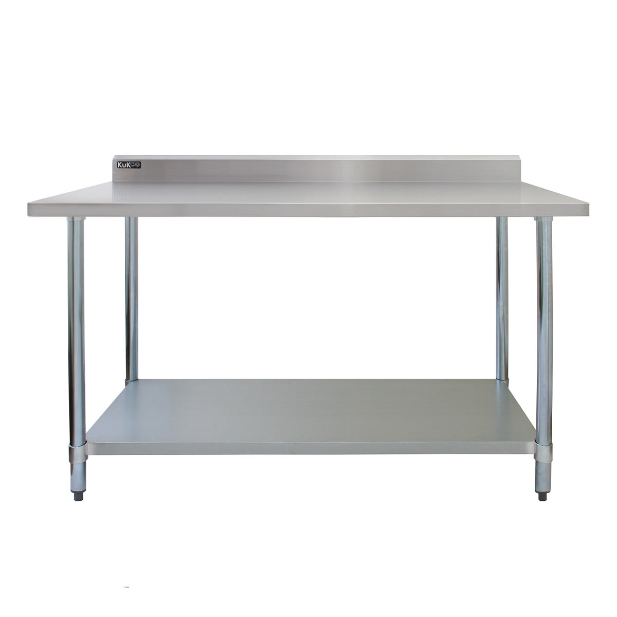 Table de Travail pour Cuisine en Inox - 120 cm