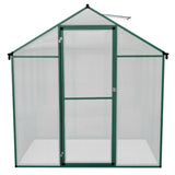 Serre de Jardin en Polycarbonate Verte - 180 x 120 cm