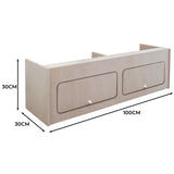 Armoire de Rangement MDF pour Camping-Car  – 100cm x 30cm x 30cm