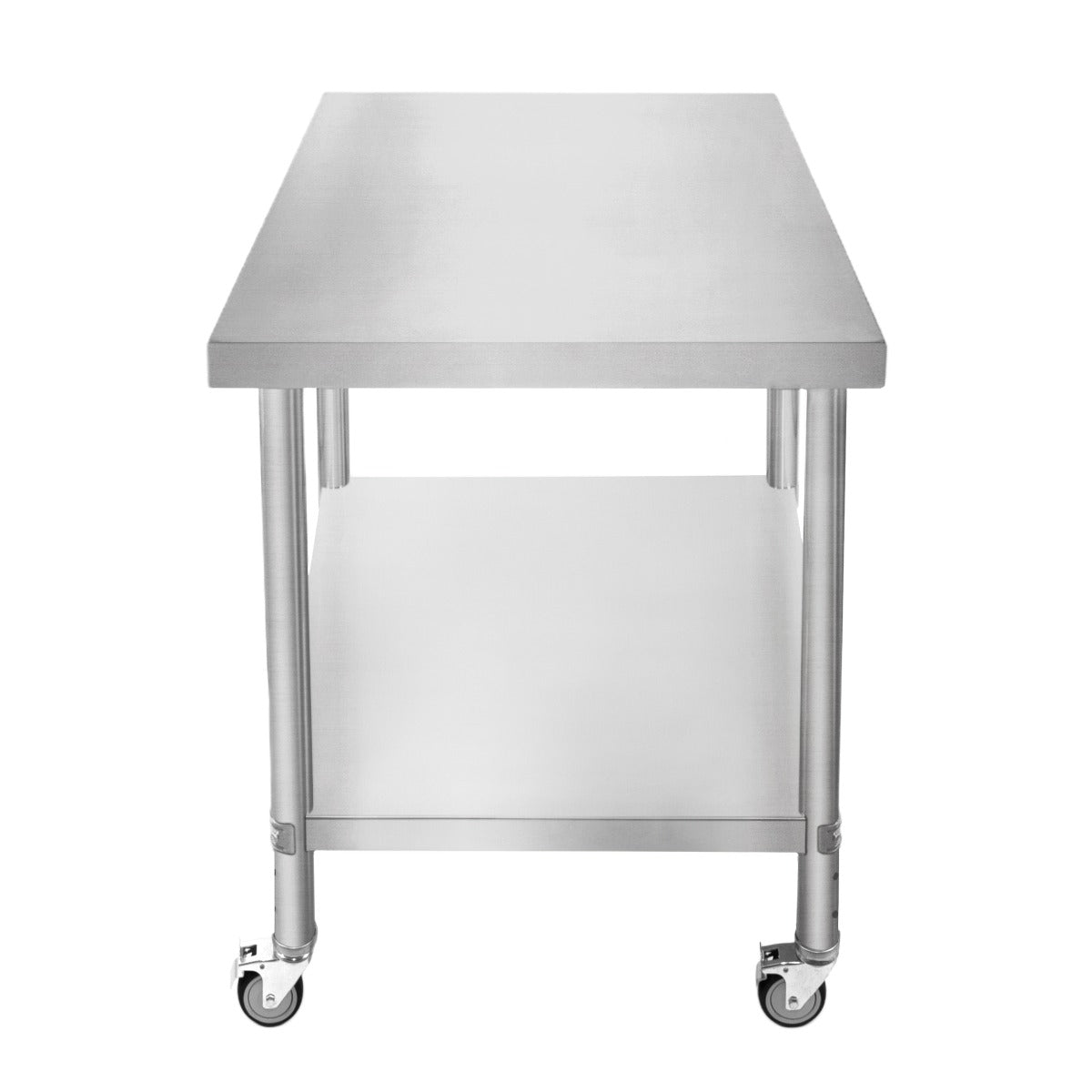 Table de Travail en Inox 76cm x 90cm x 86cm - KuKoo