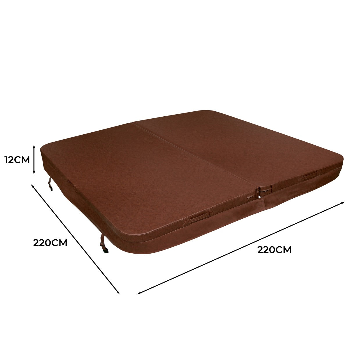 Couverture de Jacuzzi 2.2m - Marron