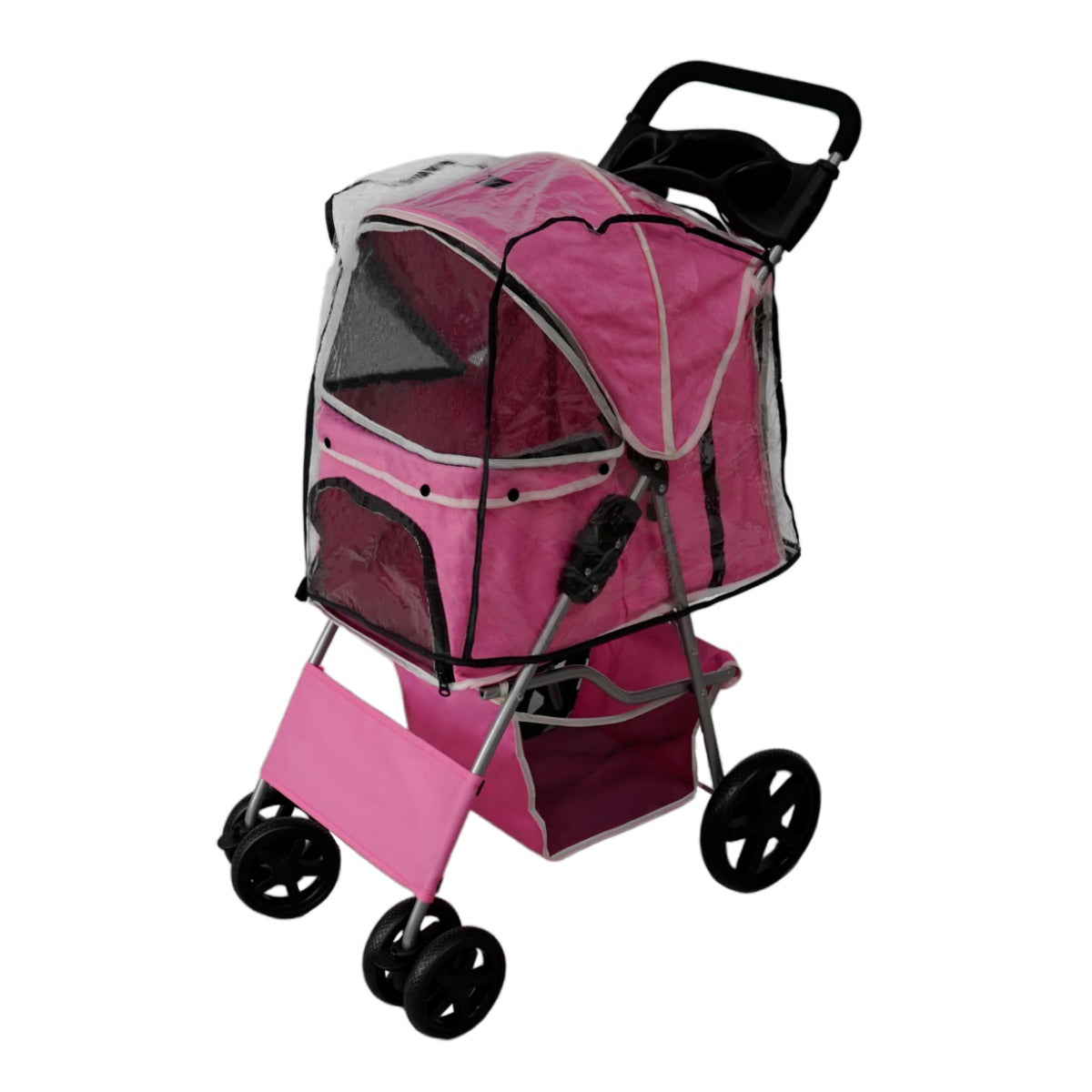 Poussette pour Animal de Compagnie – Rose