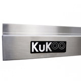 2 Etagères Murales en Inox KuKoo de 100cm x 30cm