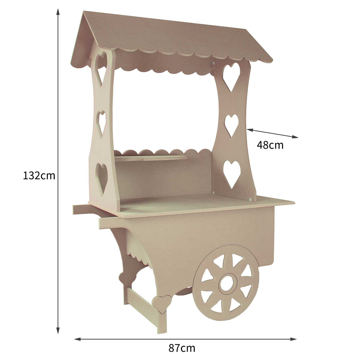 KuKoo Mini Chariot Présentoir de Friandises