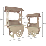 KuKoo Lot de 2 Chariots Présentoirs de Friandises