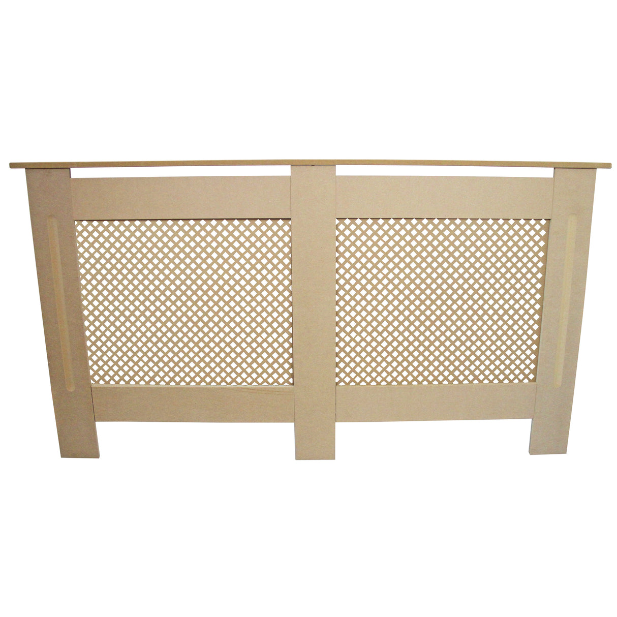 Cache Radiateur en MDF Naturel de 151,5cm de Large