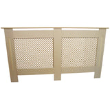 Cache Radiateur en MDF Naturel de 151,5cm de Large