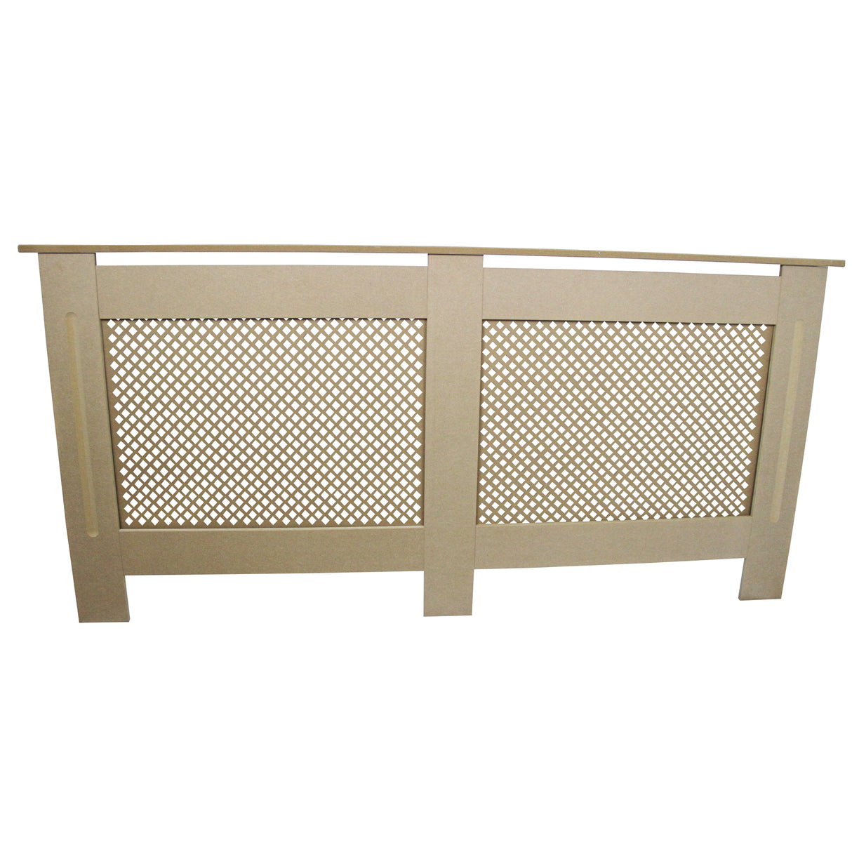 Cache Radiateur en MDF Naturel de 172cm de Large