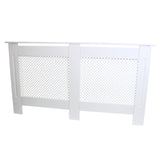 Cache Radiateur en MDF Blanc de 151,5cm de large