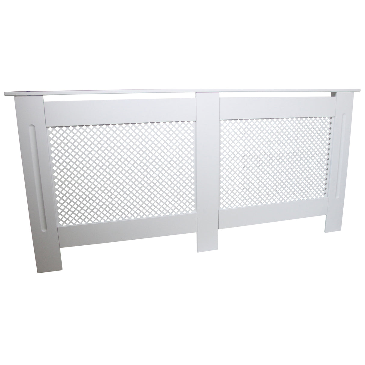 Cache Radiateur en MDF Blanc de 172cm de large