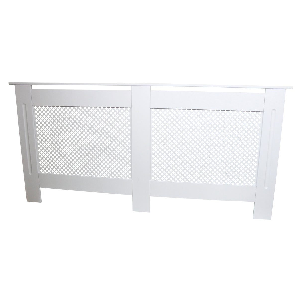 Cache Radiateur en MDF Blanc de 172cm de large