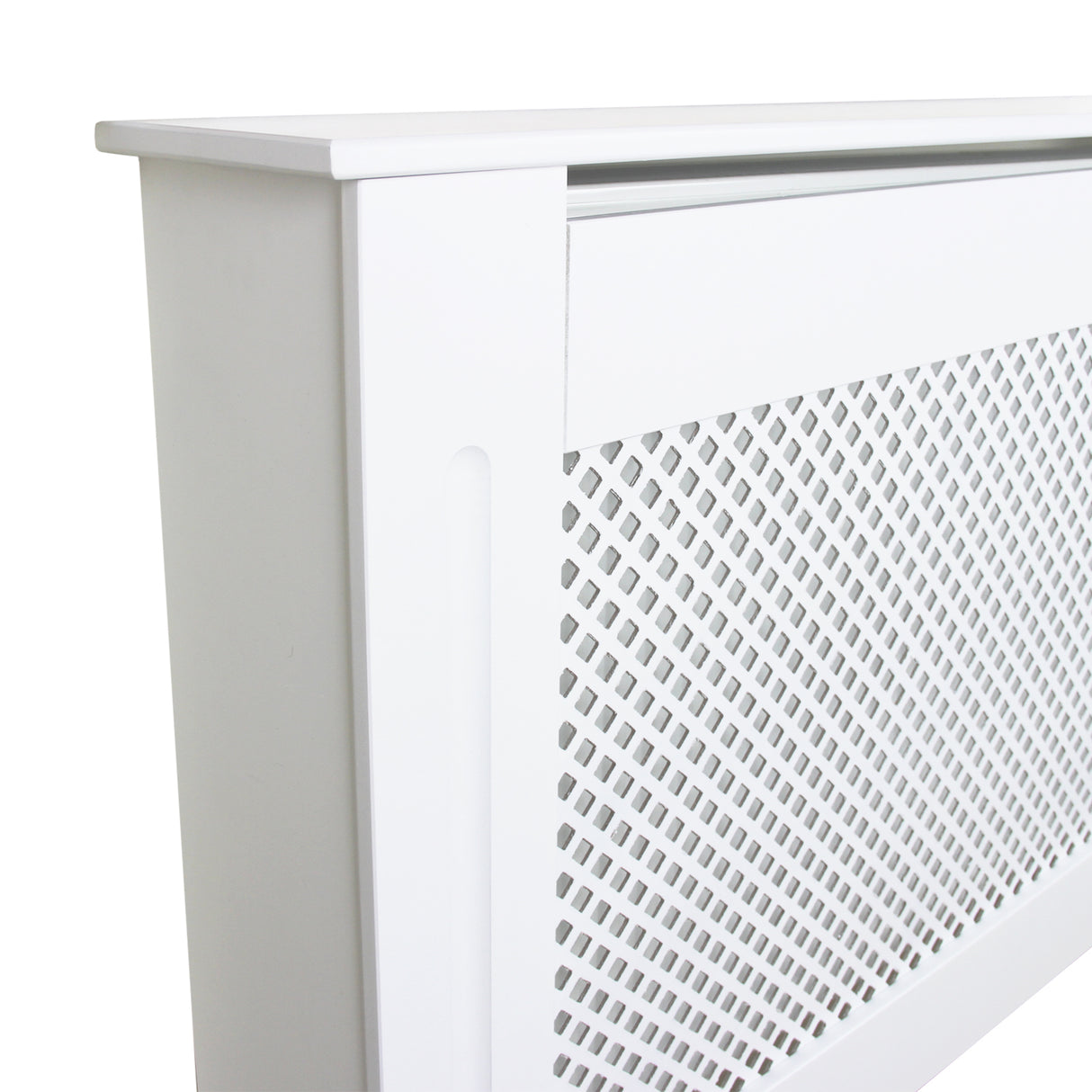 Cache Radiateur en MDF Blanc de 172cm de large