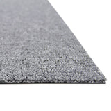 Dalle de Moquette Couleur Gris platine, 20 Dalles de 50cm x 50cm (5m²)