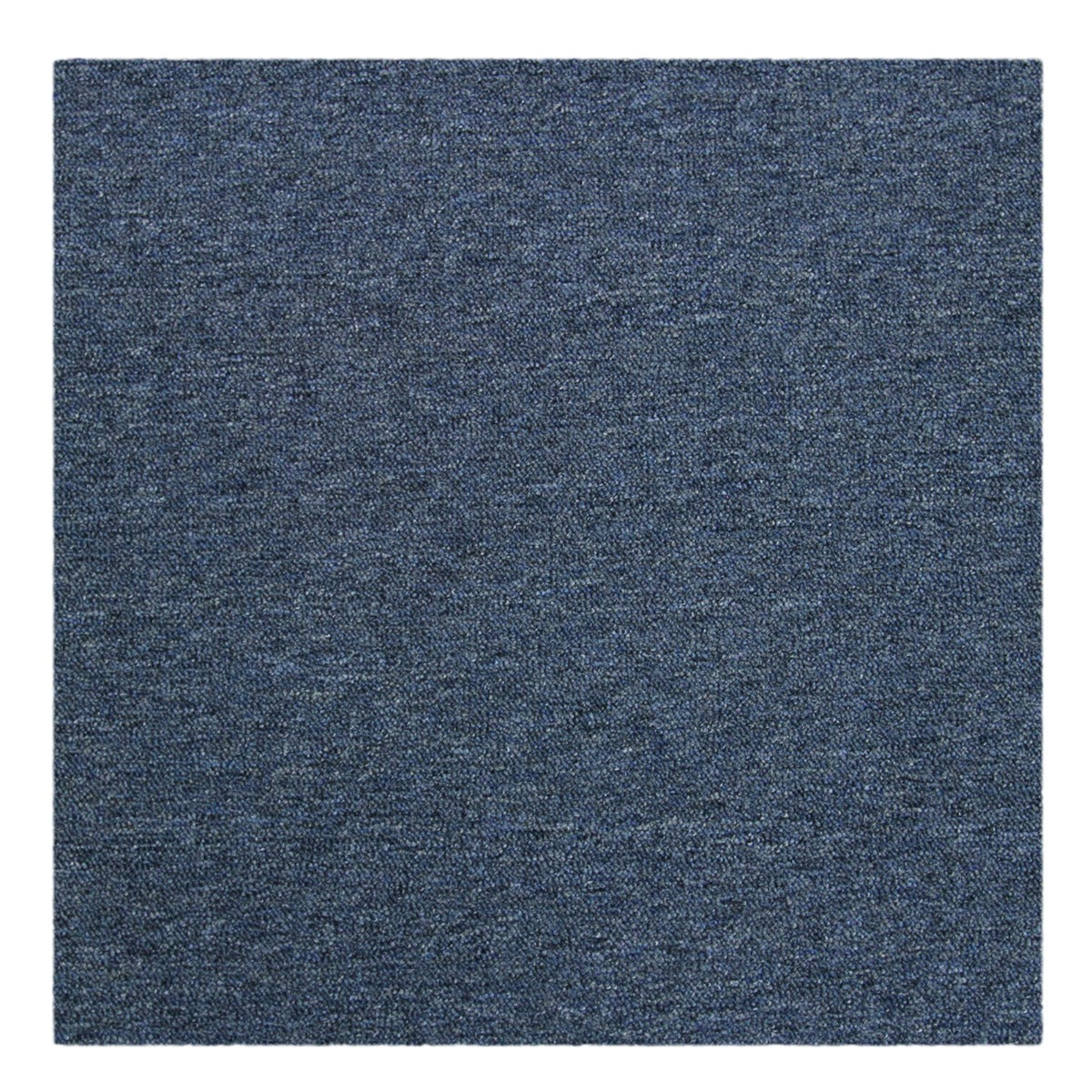 Dalle de Moquette Couleur Bleu tempête, 20 Dalles de 50cm x 50cm (5m²)