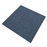 Dalle de Moquette Couleur Bleu tempête, 20 Dalles de 50cm x 50cm (5m²)