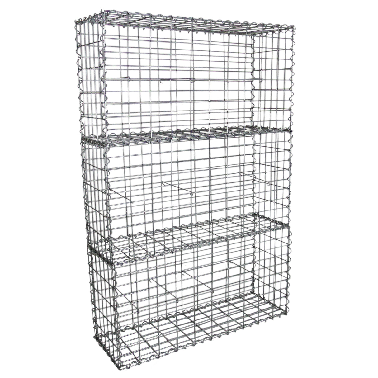 MonsterShop Lot de 3 Paniers de Gabions 100 x 50 x 30