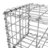 MonsterShop Lot de 4 Paniers de Gabions 100cm x 80cm x 30cm