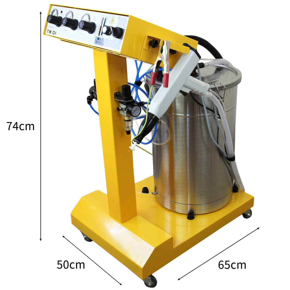 Machine et Four de Séchage pour revêtement en poudre électrostatique  & cabine de sablage 220L T-Mech