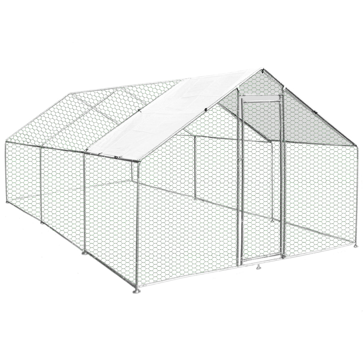 Enclos Poulailler 4m x 6m x 2m